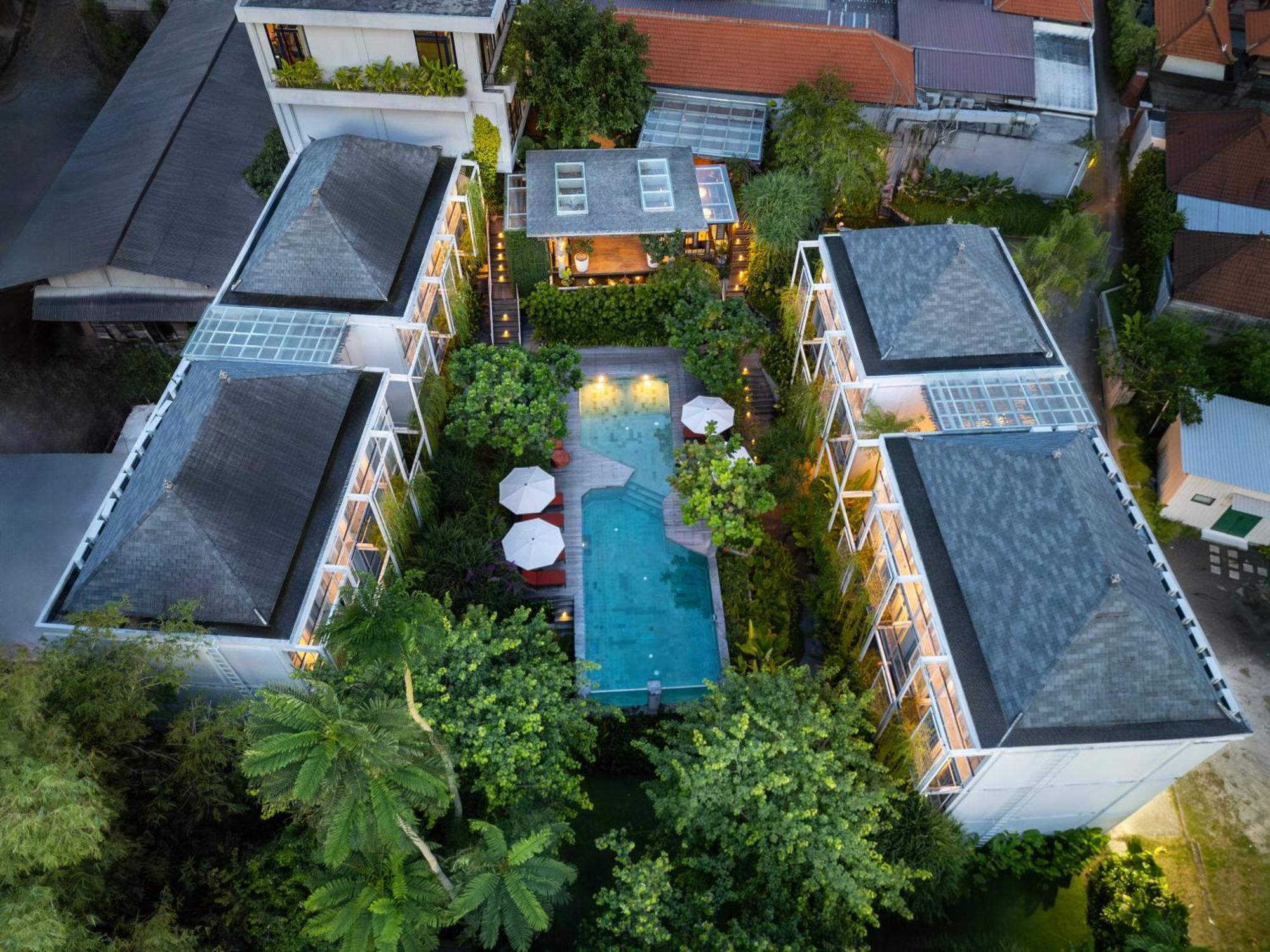 Rimbun Canggu Hotel Kültér fotó
